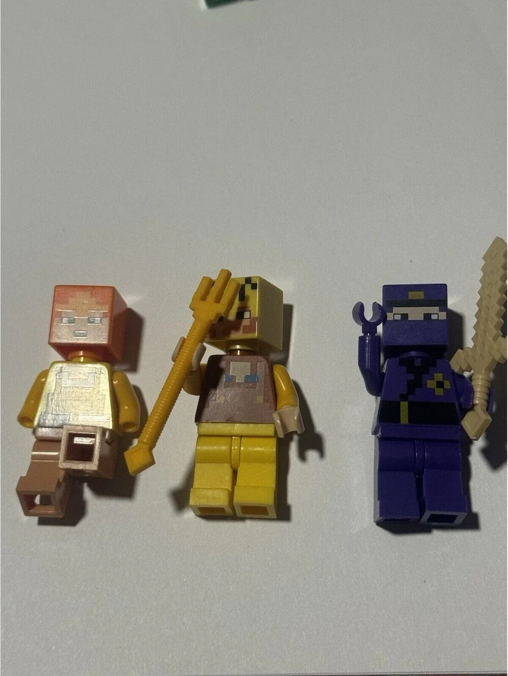 minecraft lego minifigures lot Plus Huge Bag Of Legos